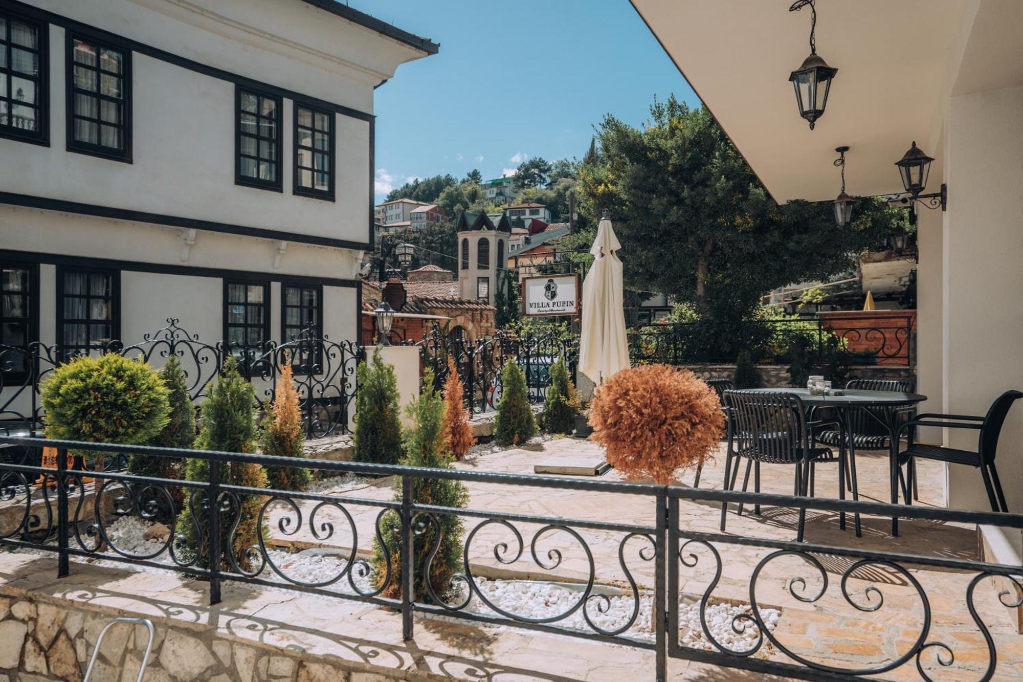 Villa Pupin Saraiste Ohrid Exterior foto